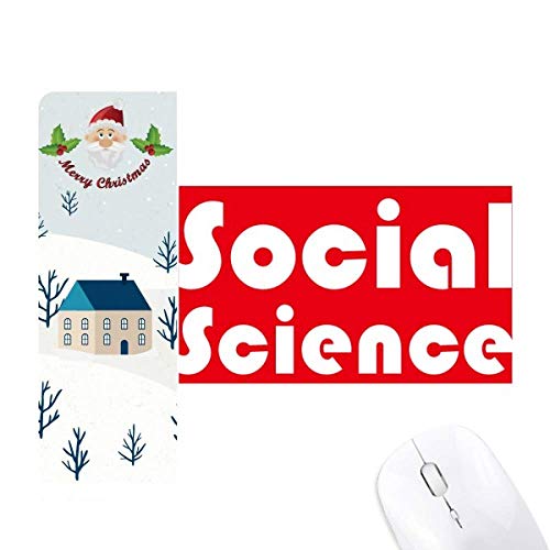 Tapis de souris sciences sociales et grands rouge pour la maison