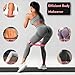 Pilates Ring and Ball Set, Adjustable Ankle Wrist Weights, Resistance Bands, Pilates Equipment for Home Workout Kit to Tone, Sculpt and Strengthen, Fitness Magic Circle Rings for Yoga Women (Pink)
