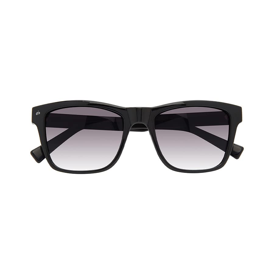 Prive Revaux The Beau Caviar Black Classic Square Sunglasses