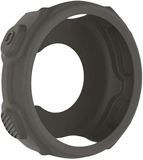 Hemobllo Capa de silicone acessórios amortecedores capa de relógio protetor de tela de relógio capa macia à prova de choque compatível com Forerunner 235 (cinza) amortecedores Forerunner 235 Smartwatches de silicone