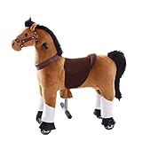 Gidygo Kids Ride On Pony Rider Horse Riding Walking Plush Animal for Children 3 to 6 Years Old or Up...