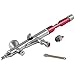 Produktbild Agora-Tec® AT- Airbrush Pistole Kit AT-ADA-03-red"Double Action" mit 0,2mm Düse und Nadel