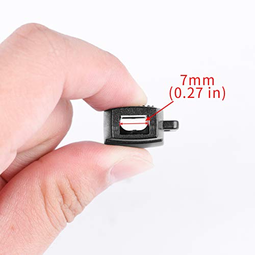 Snapklik.com : DYZD Cord Slide Lock Plastic Cord Stops Single Hole ...