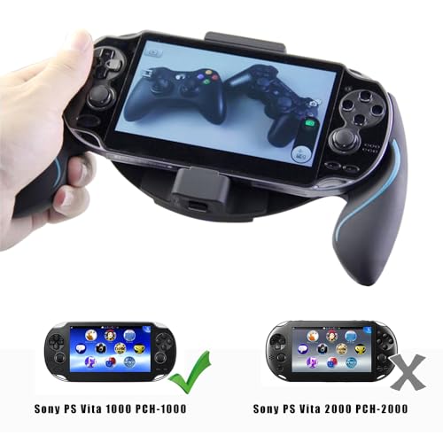 OSTENT Durable Joypad Bracket Holder Case Hand Grip Handle pour Sony PSV PS Vita 1000 PCH-1000 Couleur Bleu – vue 7