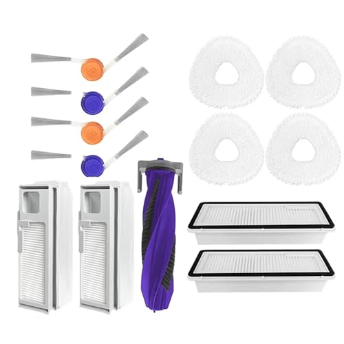 Main Brush/Side Brush/Filter/dust Filter/mop Cloth,Compatible for Narwal J5 Robot Vacuum Cleaner Spare Parts