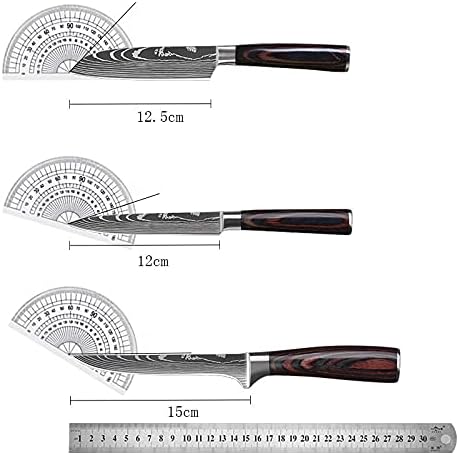 Set Cuchillos Cocina 5 Piezas Acero Inoxidable miniatura 4