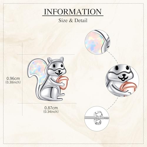Image of Animal Stud Earrings 925 Sterling Silver Elephant /Unicorn /Chicken /Flamingo /Highland Cow /Hummingbird Earrings Animal Jewelry Gifts for Women