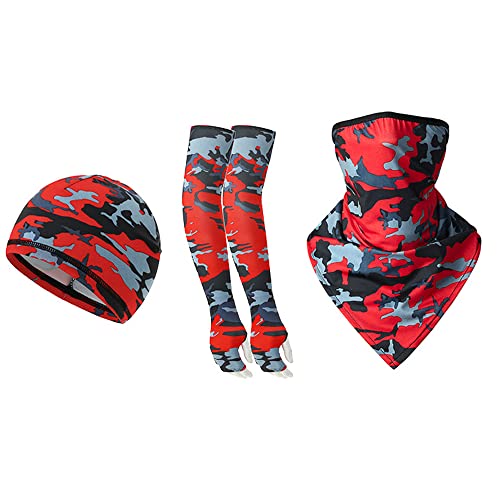 YEKEYI Protezione solare UV Manicotti Braccio Anti Slip Raffreddamento Braccio Copertura Maniche per Basket Golf Running Ciclismo Pes