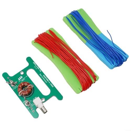 Balun portátil 10W 9:1 UNUN con interfaz BNC para sistemas de antena HF de 40m-10m, transformador compacto de 450 ohmios a juego de impedancia para SOTA y uso en campo