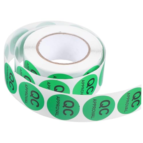 VILLCASE Label Stickers 100 Sheets of Quality Test Stickers for Warehouse Supplies Self-Adhesive Decals