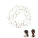 Produktbild Damen Perle Hochzeit Haar Rebe, Mode Stirnband Haarspangen für Braut / 1M Mädchen Haarschmuck Zubehör Tragen Clips Schmuck Kopfschmuck für Brautjungfer