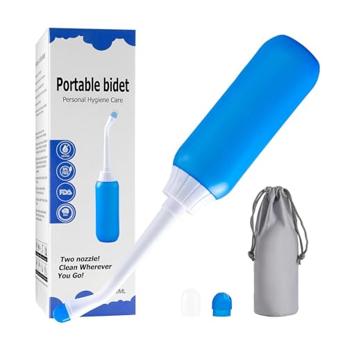 Midet - Bidé portátil de 400 ml, pulverizador de bidé de mano, ligero, suave, para mujeres, para la piel, para vehículos de tocador, productos de cuidado personal, zonas íntimas