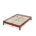 ZINUS Wen Deluxe Wood Platform Bed Frame, Solid Foundation, Wooden Slat Support, No Box Spring Needed, Easy Assembly, Queen