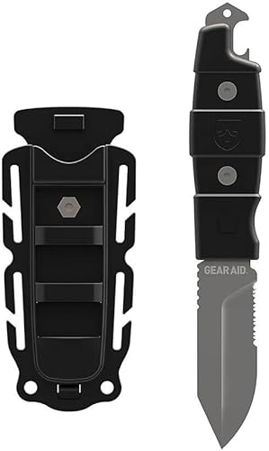 Miniatura 6 de Gear Aid, Cuchillo multiusos Buri, Drop Pt., Naranja