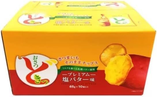 Amazon | コストコ 限定味 おさつどきっ プレミアム塩バター味 65g