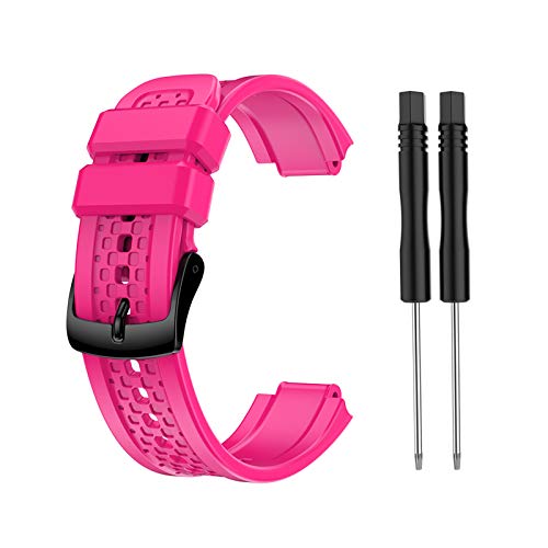 NA. Correa de silicona de repuesto para reloj GPS Garmin Forerunner 25 hembra