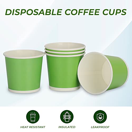 Image of Paper Cup (Green, 150 ml)