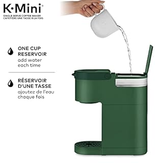 Keurig K-Mini cafetière à dosettes K-Cup à portion unique, avec un design ultra élégant, vert persistant