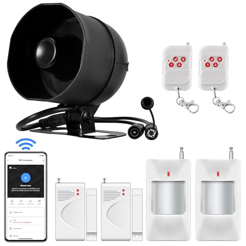 Sistema di Allarme Kit WIFI Sensore di Movimento Nero