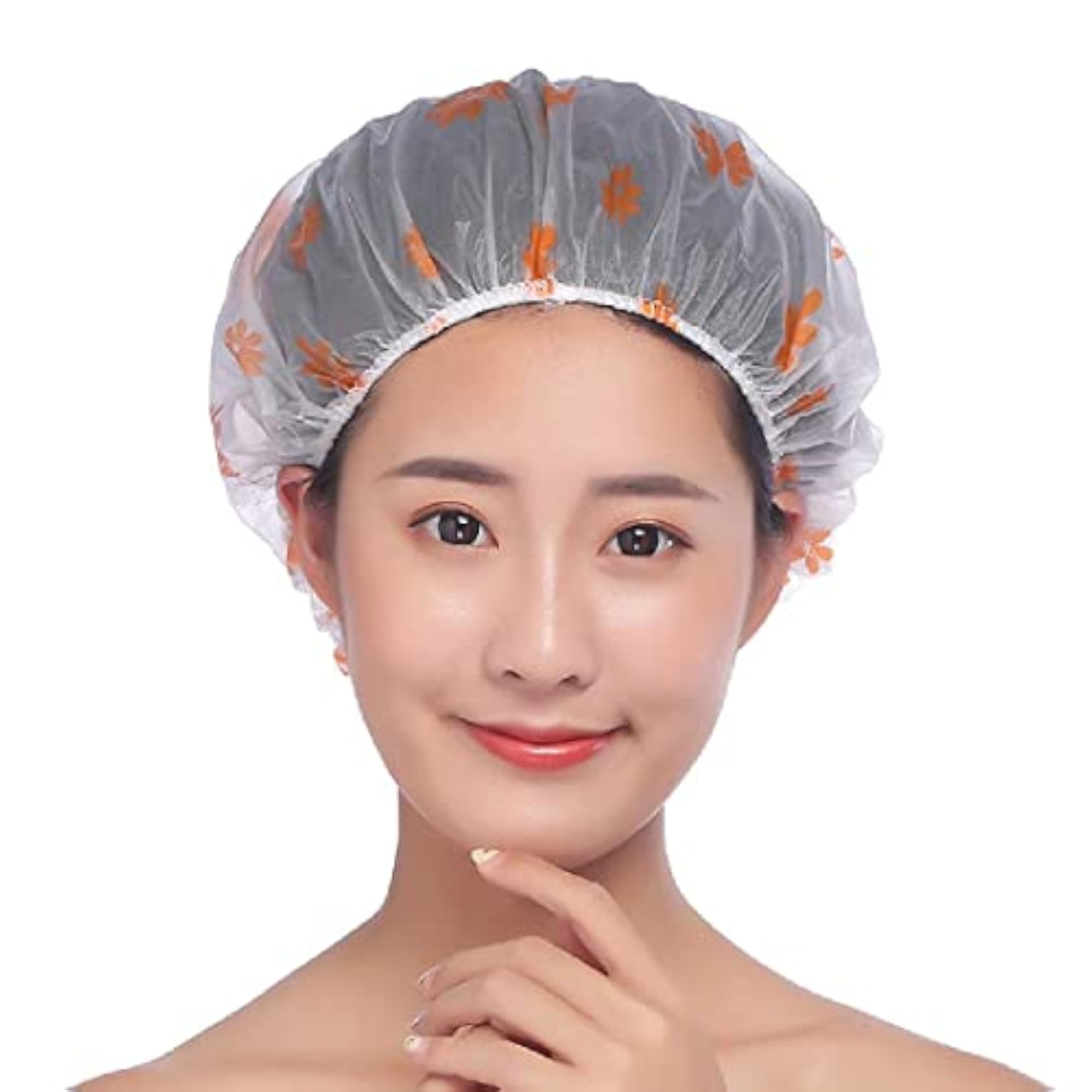 Reusable Waterproof Shower Caps Plastic Shower Caps