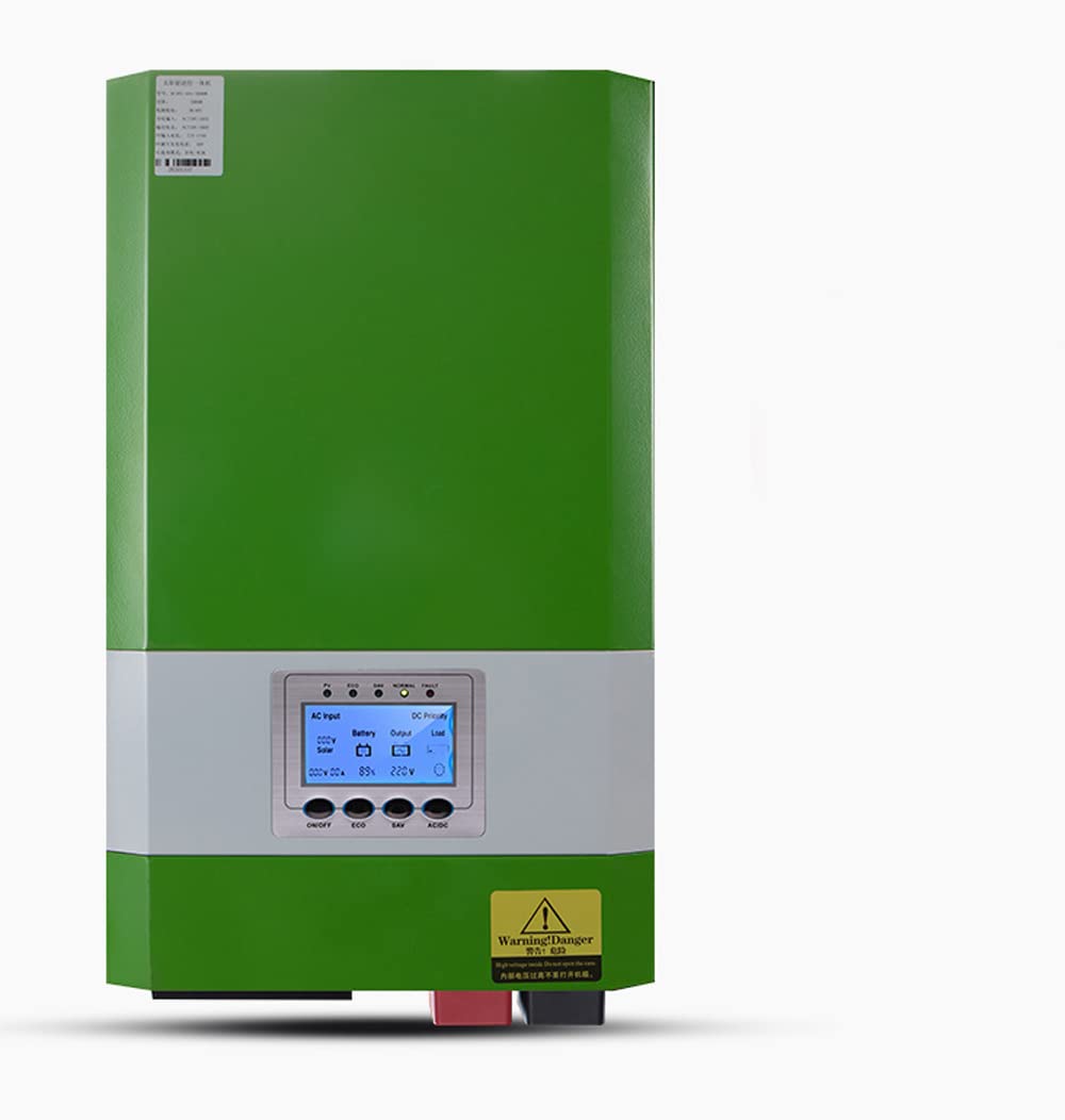 4000W Inverter solare ibrido a Onda Sinusoidale Pura, 48V Corrente Continua, 220V 230V Corrente Alternata, con Regolatore di carica Convertitore Solare Off Grid ingresso PV max. 170 V