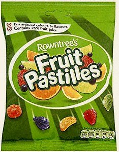 Rowntree's Rowntrees Fruit Pastilles Bolsa miniatura 1