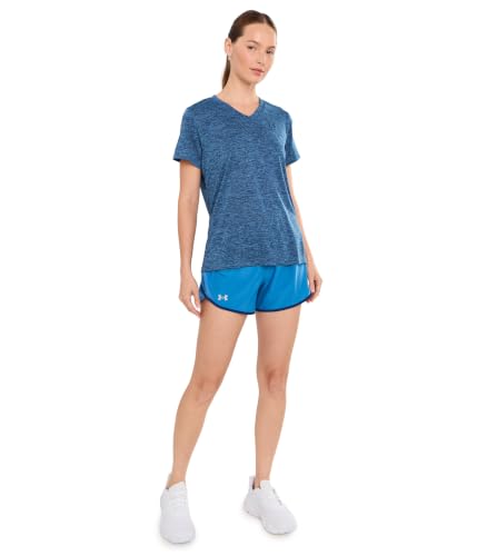 Image of Under Armour Women's Tech Twist V Neck Short Sleeve T-Shirt