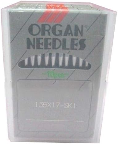 100 Organ DPX17-SK1 135X17-SK1 Quilting Machine Needles (Same as 135X17 MR) (Size 130 / 21)