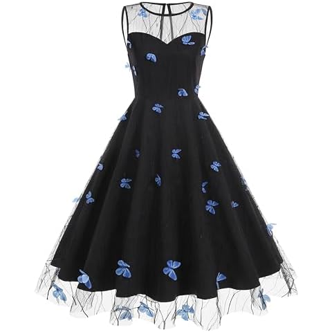 Summer Floral Embroidery Tulle Dress for Weddings Cover