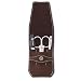 Wusthof Stainless Steel 4 Piece Manicure Set in Brown Leather Case