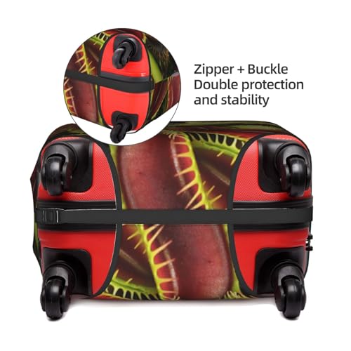 Plant Printed Luggage Cover Elastic, Washable, Universal Fit 18-32 Inch Travel Suitcase Cover Easy To Identify4