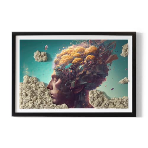 Image de la mousse Tulup 60x40 cm pour habiller un mur de salon vide
