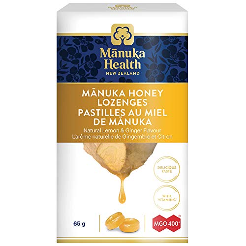 Manuka Health Lozenges Lemon & Ginger MGO 400+ 65 g Manuka Health Lozenges Lemon & Ginger MGO 400+ 65 g