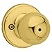 Kwikset+93001-500+Polished+Brass+Polo+Knob+Privacy+Set6