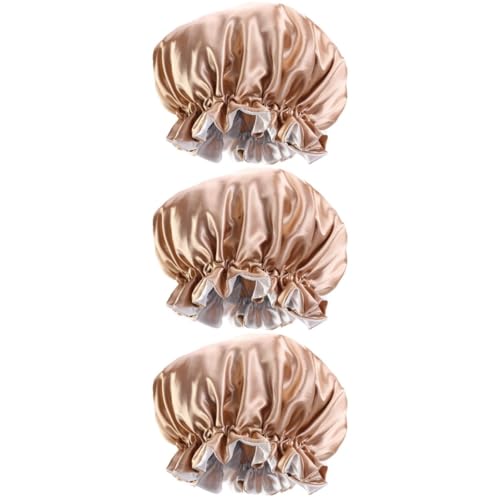 Bonnet de nuit femme satin FRCOLOR grand format pour préserver les boucles