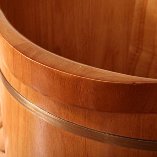 Tina de madera para baño de pies BABYCE para pedicura miniatura 6