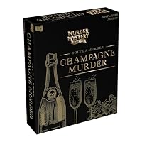 Murder Mystery Party Game: The Champagne Murder -Fun Board Game for Adults & Teens, Ages 14+, Perfect for Parties, Unsolved Case Files & Mystery Lovers