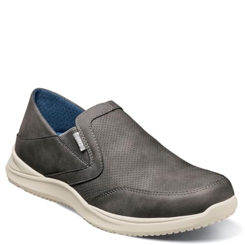 Image of Nunn Bush Conway EZ Moccasin Toe Slip-On Easy Slip-in Loafer