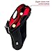 2 Bottle Wine Carrier Travel Bag - Thick Insulating Neoprene Wine Tote- Expandable 2 Bottle, Taller Design - Zipper Closes over Corked Bottles, Adjustable Shoulder Strap