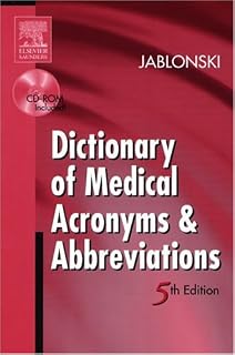 Dictionary of Medical Acronyms & Abbreviations (5th Edition)