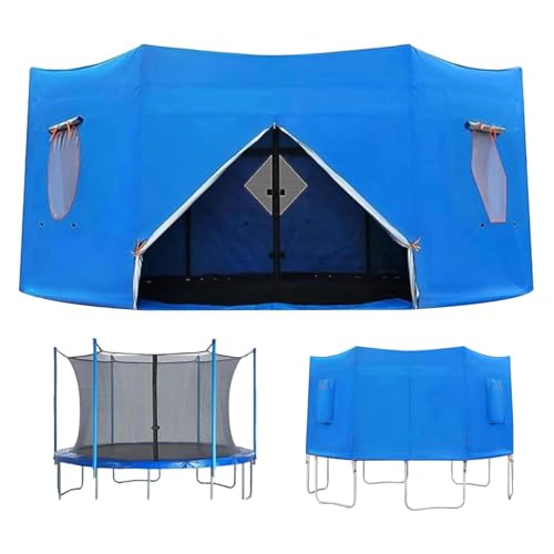 Housse d'ombrage pour trampoline protection UV camping terrasse