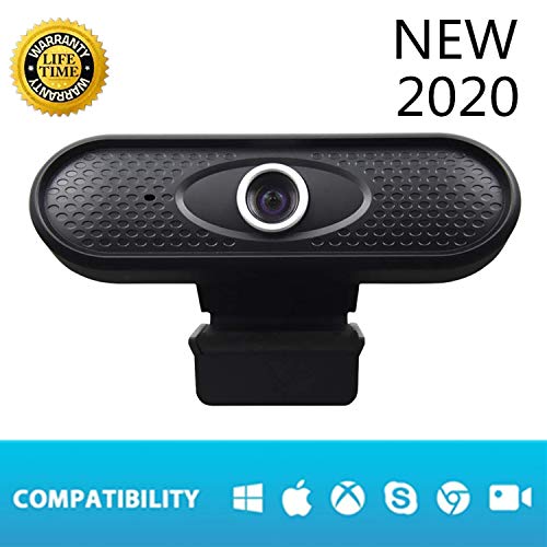 Oriflame Webcam with Microphone,1080P HD Webcam with Streaming Computer Web Camera with 110-Degree