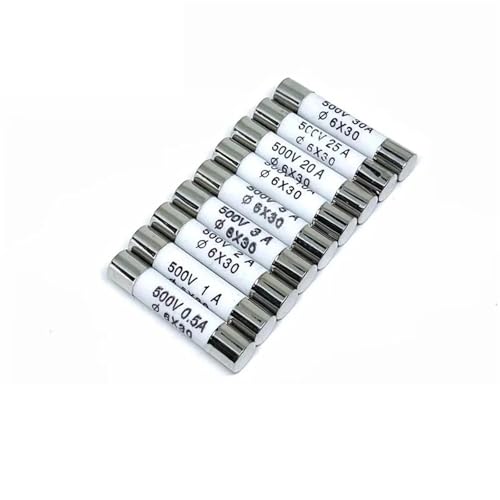 Fusible céramique 6x30 mm 13A évite les pannes et protège vos circuits 500V