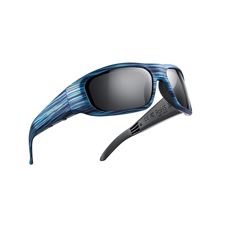 OhO sunshine unisex-adult Audio Sunglasses, Voice Control and Open Ear Style Listen Music and Calls with Volumn UP and Down, Bluetooth 5.0 & IP44 Waterproof Feature for Outdoor Sports. - Pack of 1