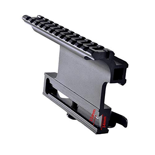FIRECLUB Scope Side Mount Tactical Heavy Duty Base for 20mm Weaver Scope