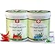 SwissMedicus Pferdebalsam mit Hanf kühlend und wärmend - gel mit 25 natürlichen Extrakten - ideal für Sportler - 2x250 ml, Linderung von Muskelermüdung