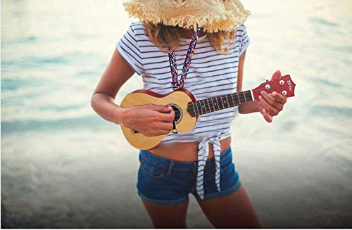 Kit Débutant Ukulélé Soprano – 21 pouces avec Comment jouer Songbook Sac de transport Tuner numérique tout en un Set - Les Beatles, Paul McCartney, John Lennon, RIngo Starr, George Harrison Kit Débutant Ukulélé Soprano - 21 pouces avec Comment jouer Songbook Sac de transport Tuner numérique tout en un Set – Image 7