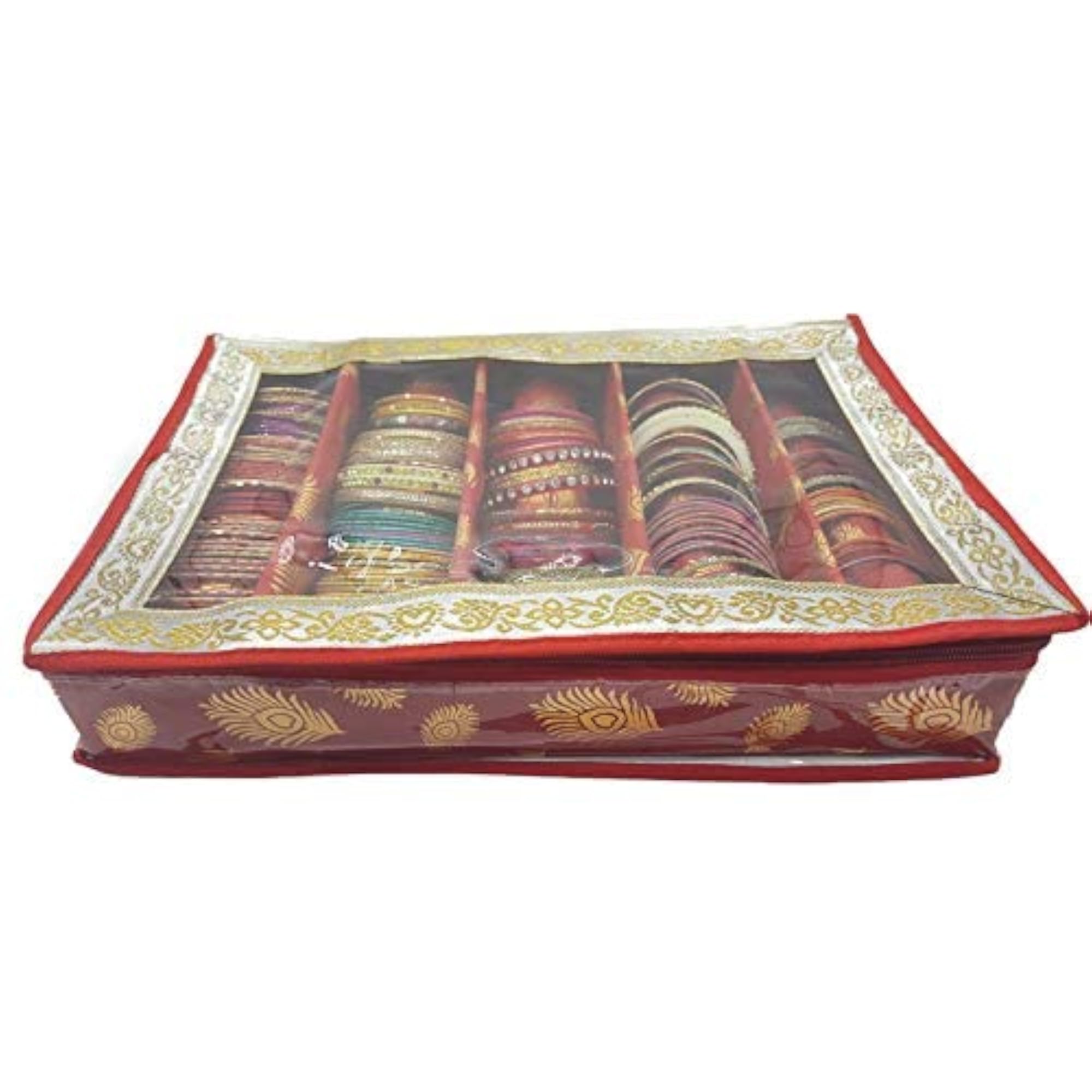 Bangle Box 5 Roll Travel Bangle Case, Organiser