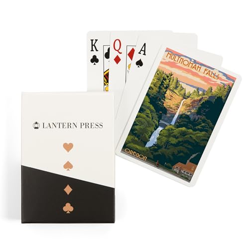 Baraja de Póker con 52 cartas Multnomah Falls Oregon