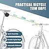 Corde de Remorquage Vélo Enfant 2,5m, Vankarr Compatible Universel, Enroulement Automatique, Facile à Tirer en Montée, Sûr et Stable, pour Vélos de Ville, E-Bikes #1